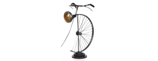 Bicycle wheel lamp (H:47cm x W:60 x D:90cm)