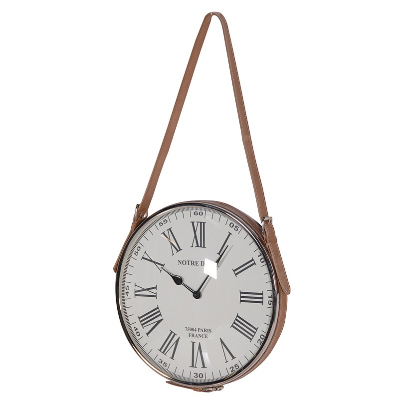 Notre Dome Hanging Clock (H: 30cm x Dia: 4cm x  W: 4cm x L: 30cm)