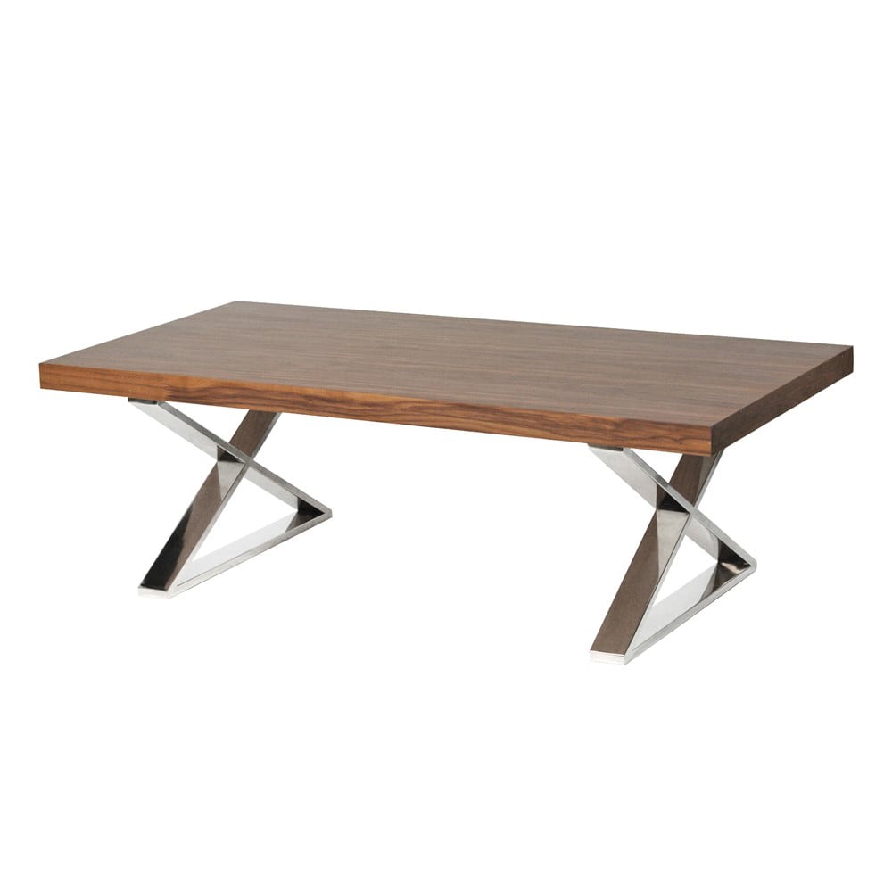 Morton X-frame Coffee Table (H:40cm x L:120cm x W:60cm)