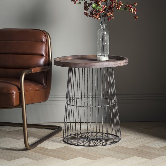 Menzies Side Table (H:52cm x W: 52cm x D:52cm)