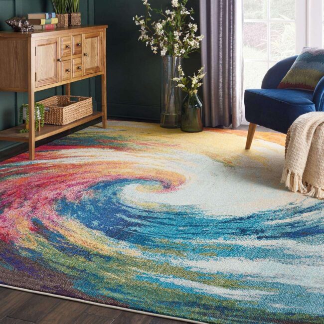 Celestial Wave Rug