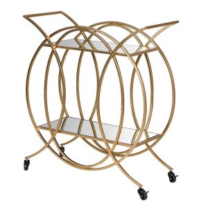 GOLD RING 2 TIER TROLLEY