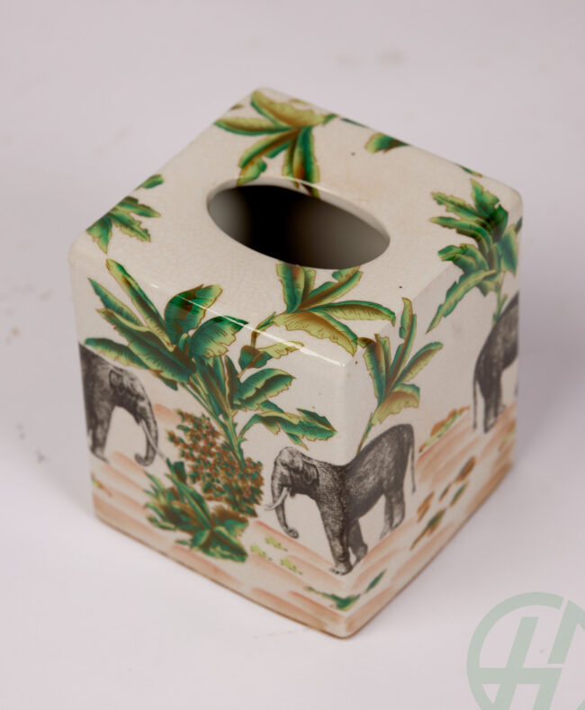 ELEPHANT TREE TISSUE BOX