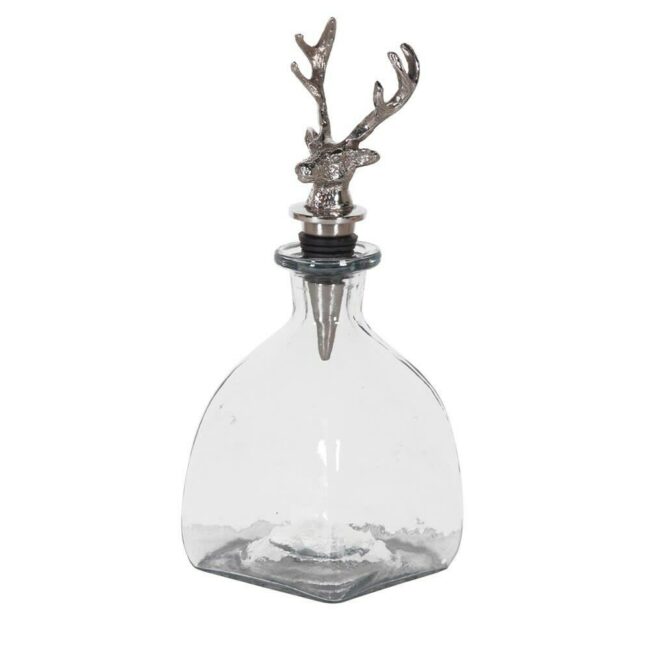 Decanter with Deer Stopper