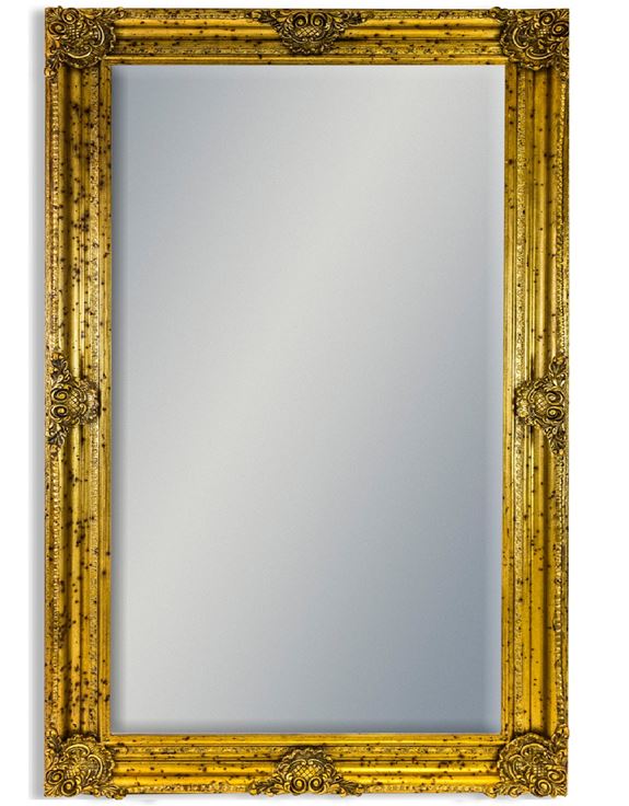 EXTRA LARGE GOLD RECTANGULAR CLASSIC MIRROR( W:150cm, H:240cm D:10cm)