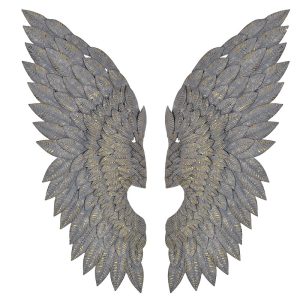 Pair Feather Effect Wings(110cm H: 48cm W:3cm D)