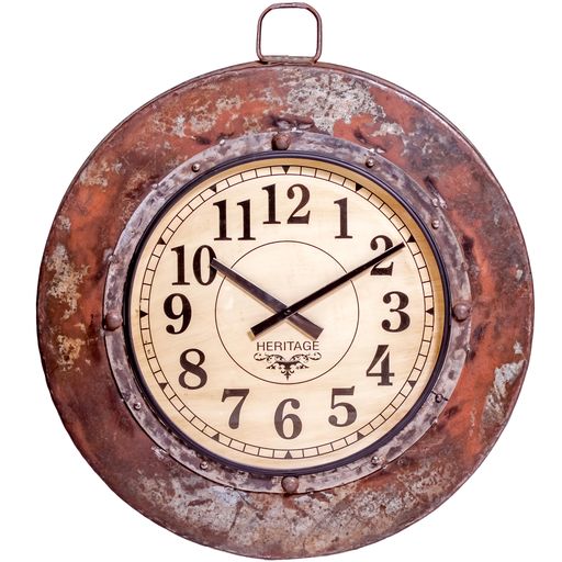 Upcycled Parat Bowl Clock Large(W:86cm D:21cm H:86cm)