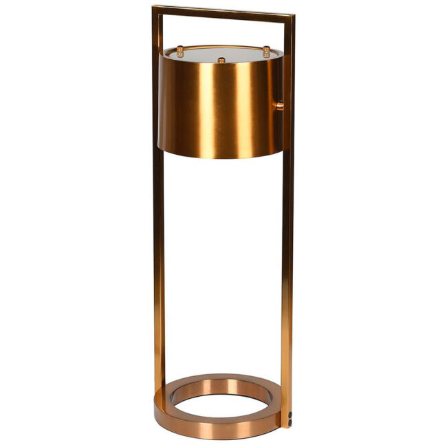 Brass Effect Spot Table Lamp