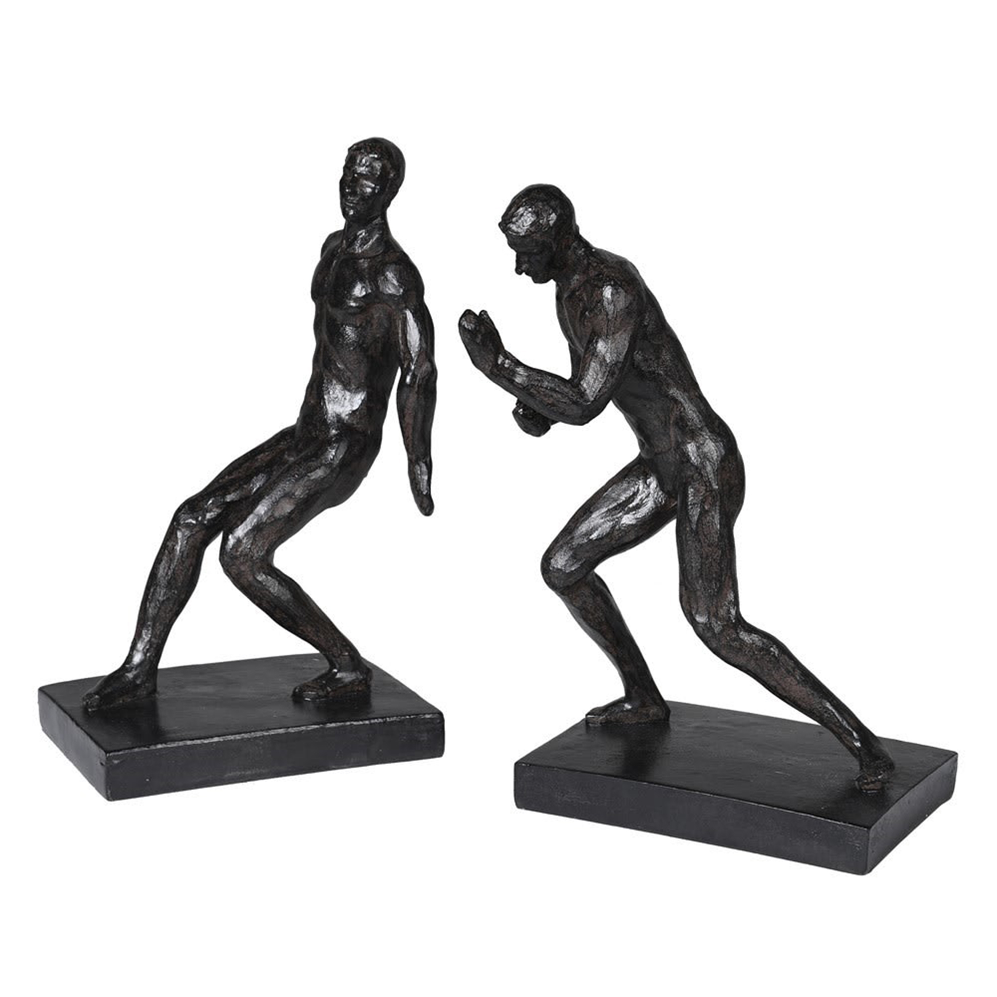 Push And Pull Men Bookends