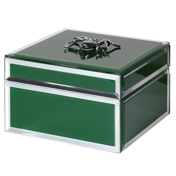 Green Spider Trinket Box( H:90 W:130 D:130 mm)