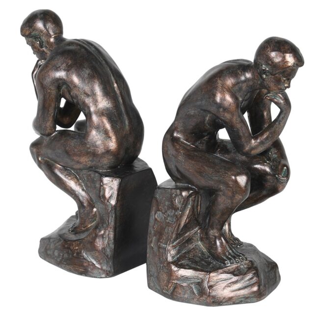 Pair of Thinker Bookends