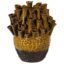 Mustard Coral Small Vase