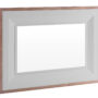 Chalk Grey Oak Mirror