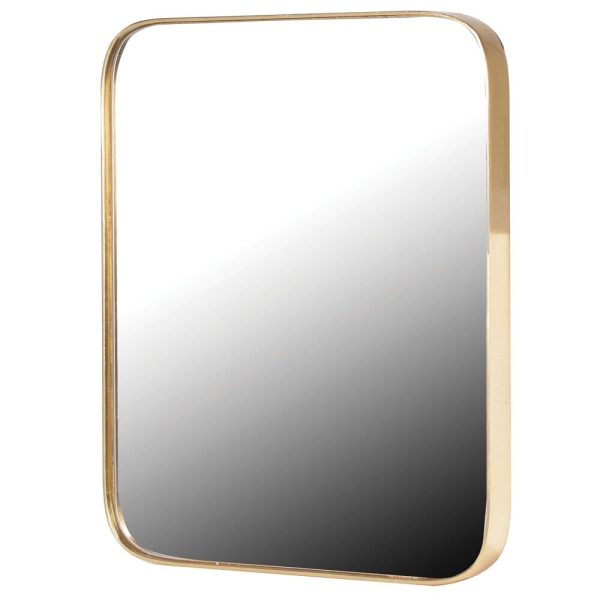 Gold Framed Sq Mirror