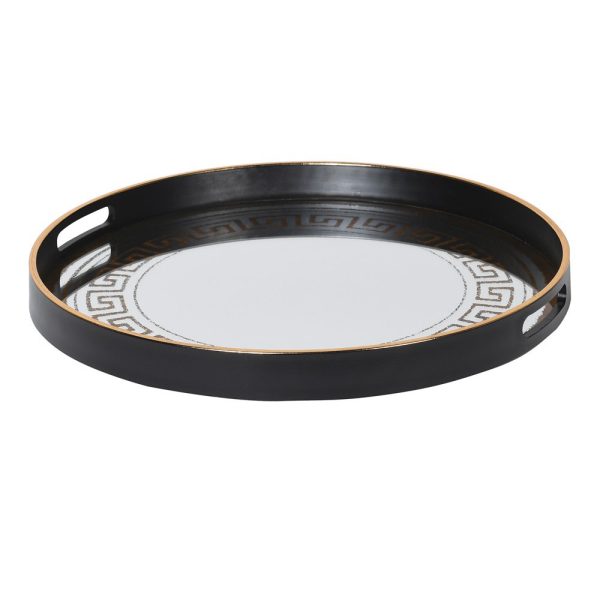 Greek Pattern Mirror Tray Greek Pattern Mirror Tray
