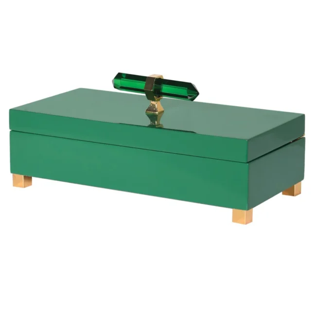 Jade Green Jewellery Box