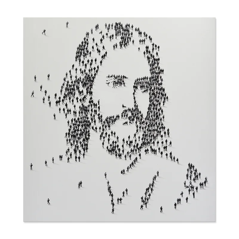 Jesus Christ – Wrapped Canvas Graphic Art(103cm H X 103cm W X 5.5cm)