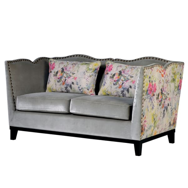 Broughton Zinc 2 Seater Sofa (H:865 W:1630 D:900 mm)