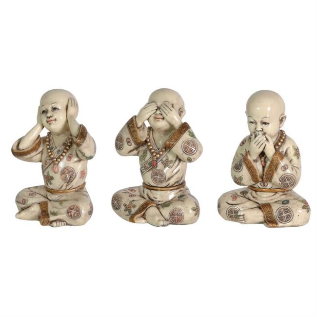 Set of 3 'No Evil' Figures