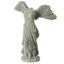 Green Flocked Headless Angel