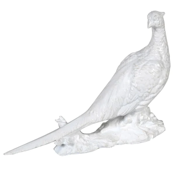 White Pheasant Ornament