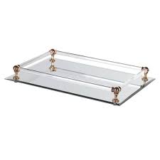 Rectangular Mirror Tray(H: 50mm W: 370mm  D: 250mm)