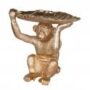 Golden Monkey With Leaf Dish