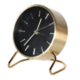 Black & Gold Alarm Clock