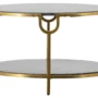 Weston White Marble Coffee Table