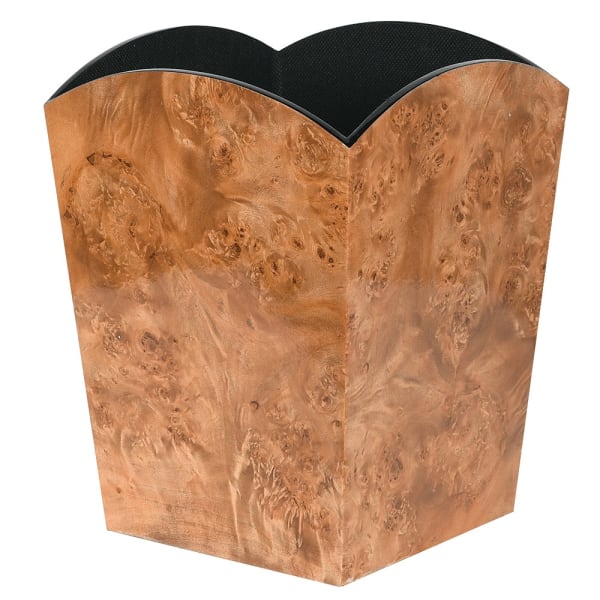 Brown Marble Effect Bin (H:260 W:200 D:200 mm)