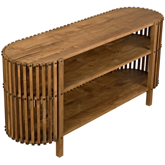 Voss Slatted Console