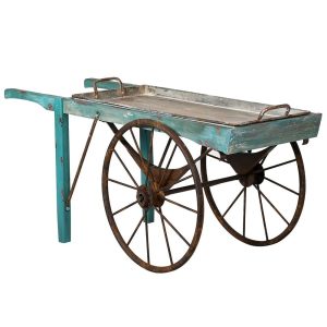 Assorted Reclaimed Bicycle Table (H104  W187  D: 50cm)