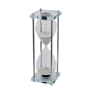 Hourglass with Crystal Stand ( H:450 W:150 D:150 mm)