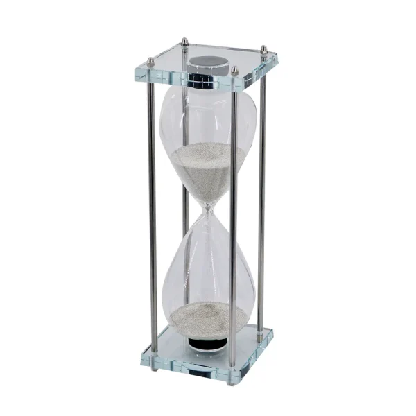 Hourglass with Crystal Stand