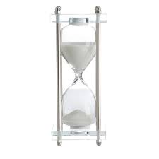 Hourglass with Crystal Stand ( H:450 W:150 D:150 mm)