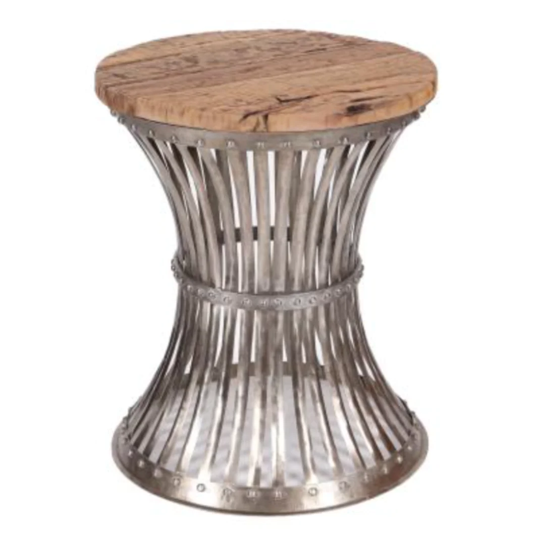 Caged Round Metal Side Table(49 x 49 x 58cm)