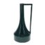 Tall Teal Square Handle Vase