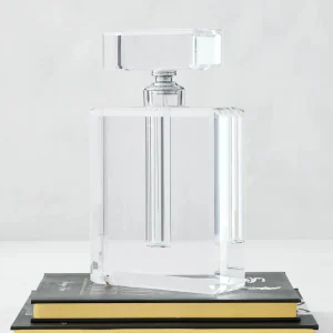 Tapered Crystal Scent Bottle (H:220 W:130 D:50 mm)