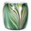 Waves of Green Tall Vase