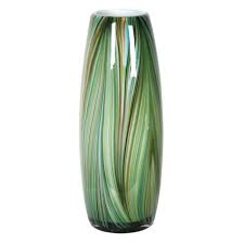 Waves of Green Tall Vase(H:360 Dia:130 mm)