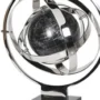 Nickel and Marble Armillary Ornament