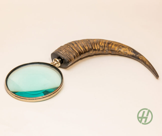 Decorative Horn Magnifying Glass