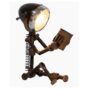 Reclaimed Parts Robot Table Lamp - Book time