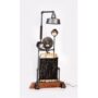 Wooden Base with Meter Floor Lamp