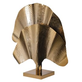 Gold Leaf Table Lamp (H:83x D:66cm)