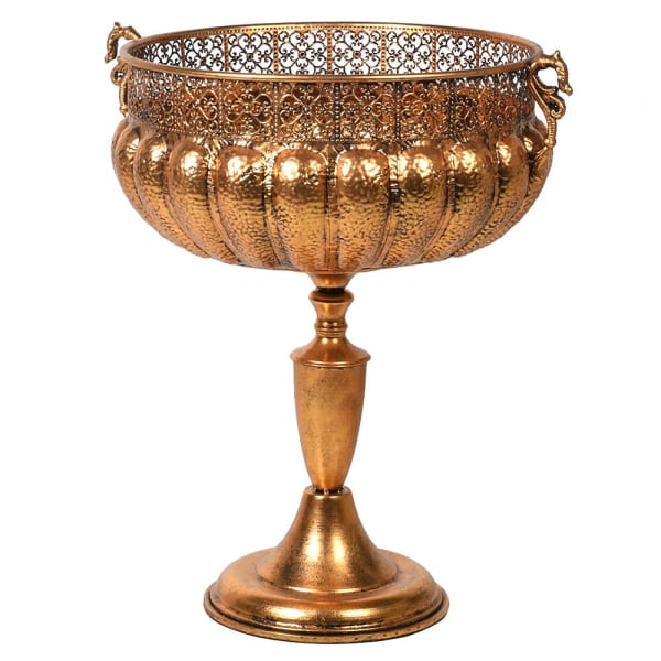 Antique Gold Urn(H:73 x W:60cm)