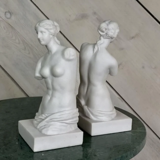 Venus torso bookends