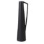 Slim Matt Black Bud Vase with Handle