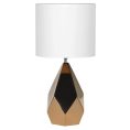 PYRAMID TABLE LAMP WITH SHADE