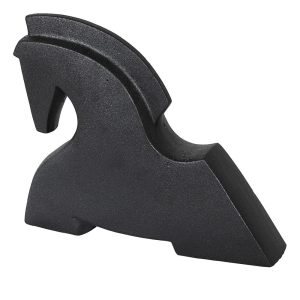 BLACK SQUAT HORSE DECO